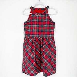 NWT Vineyard Vines Merry Plaid Party Dress Size 16